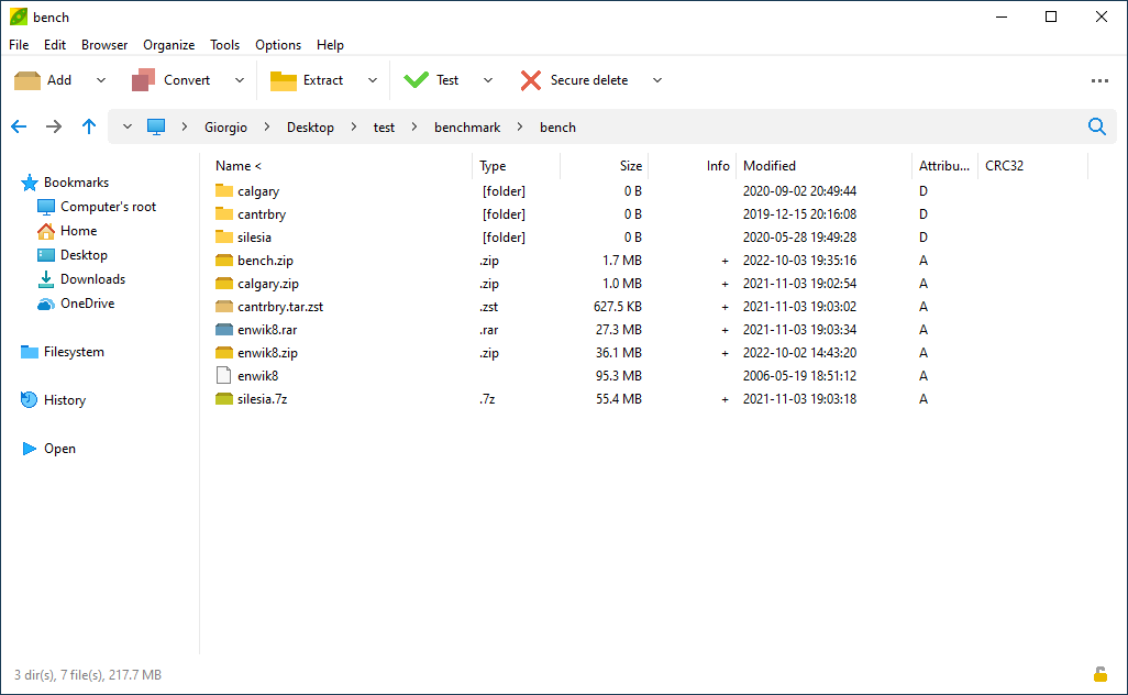 free file archiver utility